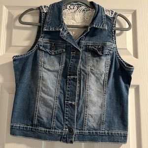 Maurices Crochet Jean Vest